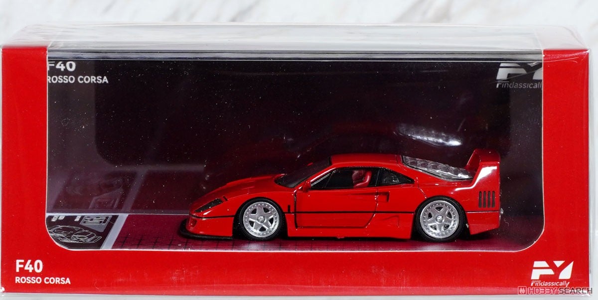 Finclassically - Ferrari F40 Red Rosso Corsa - Inaboxstore
