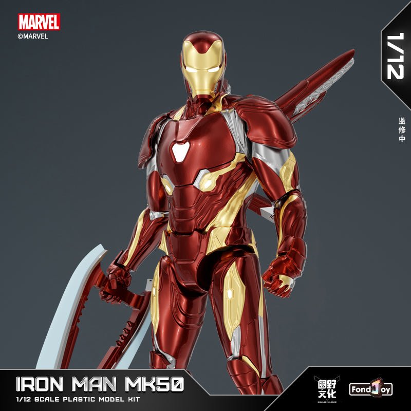 Fondjoy Avengers Marvel The Infinity Saga 1/12 Iron Spider Iron Man Hulk Captain America Model Kit - Action Figure - Inaboxstore