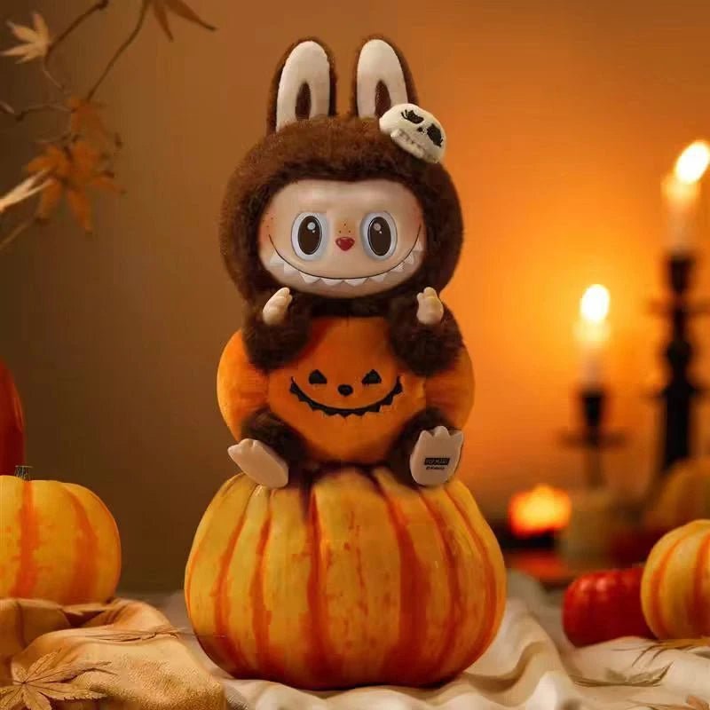 Happy Halloween Party Series - Sitting Pumpkin Vinyl Plush Pendant - 100% Authentic - Inaboxstore