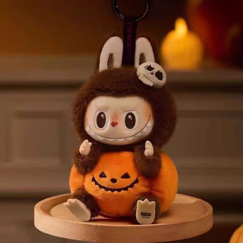 Happy Halloween Party Series - Sitting Pumpkin Vinyl Plush Pendant - 100% Authentic - Inaboxstore