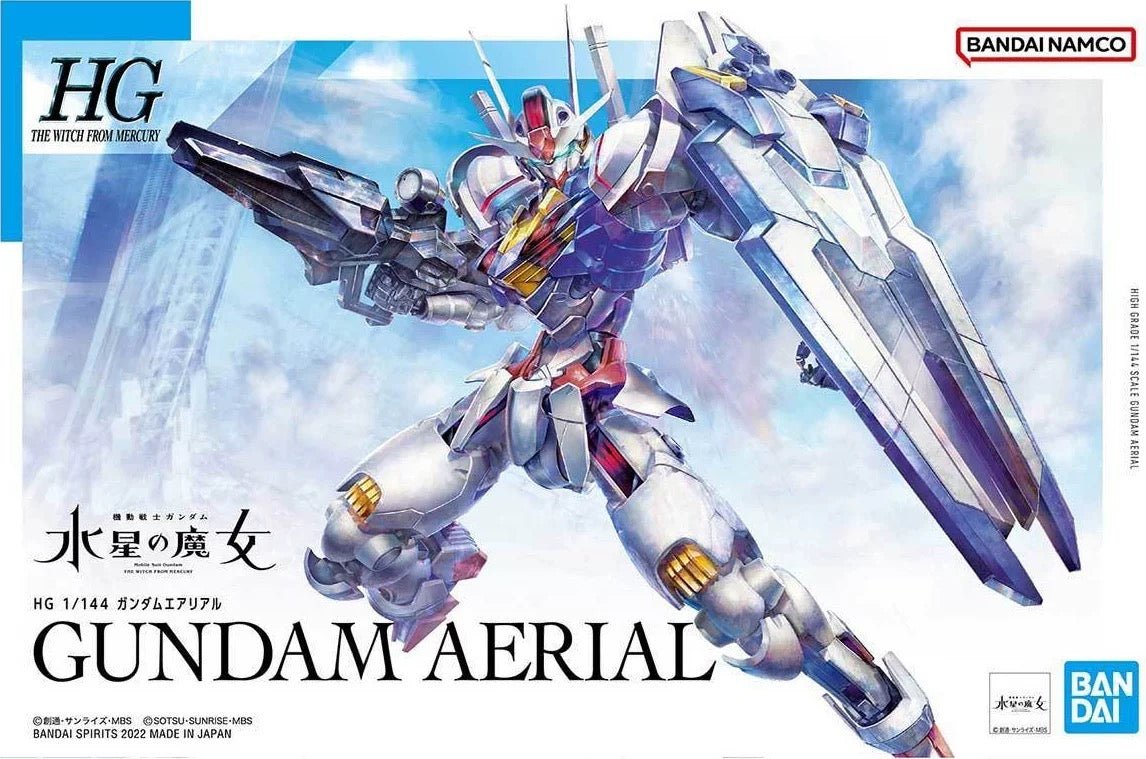 HG Gundam Aerial 1/144 Model Kit | Bandai Spirits - Inaboxstore