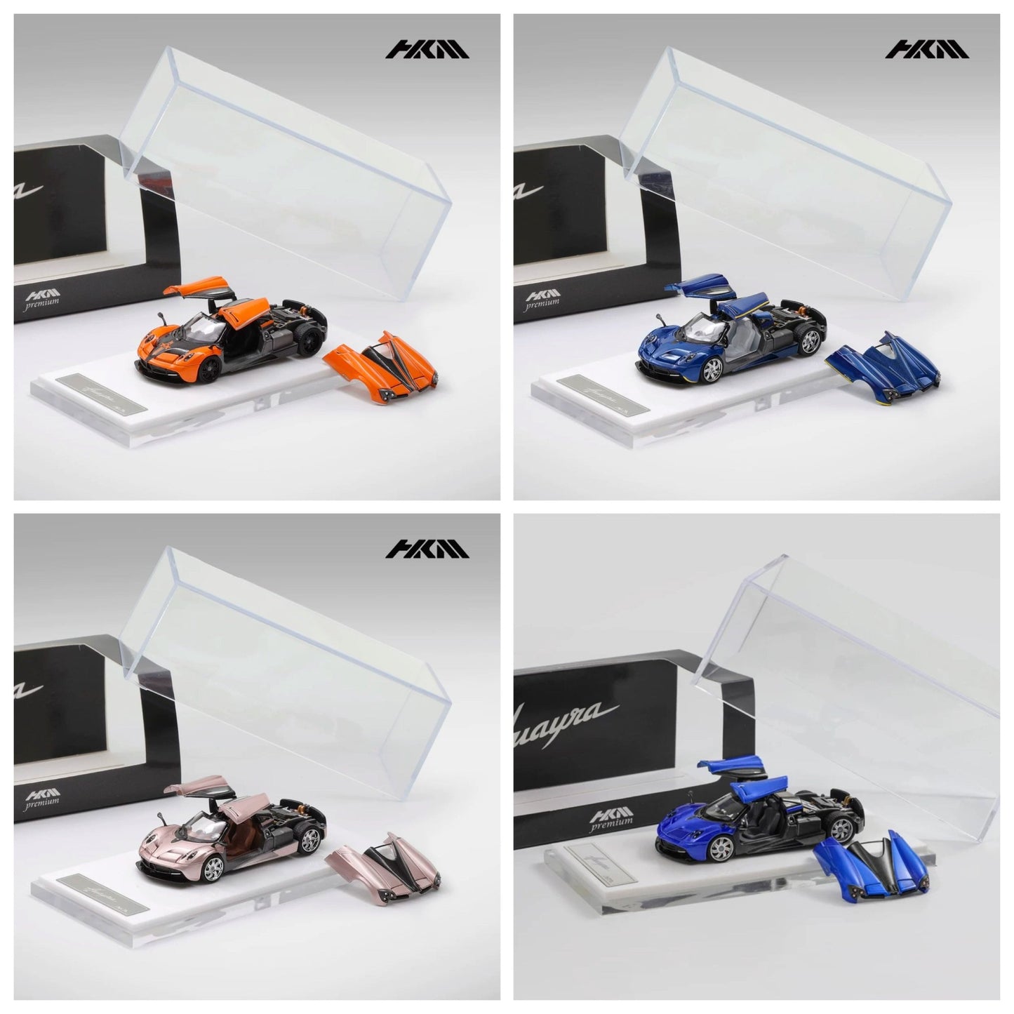 HKM PREMIUM 1:64 PAGANI HUAYRA COUPE limited to 999 - Inaboxstore