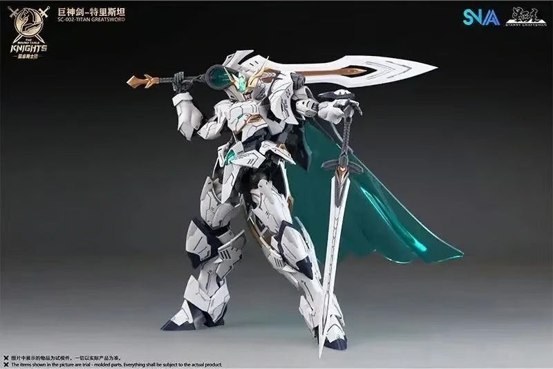 HG 1/144 SNAA SC-002 Titan Greatsword Tristan Model Kit The Round Table