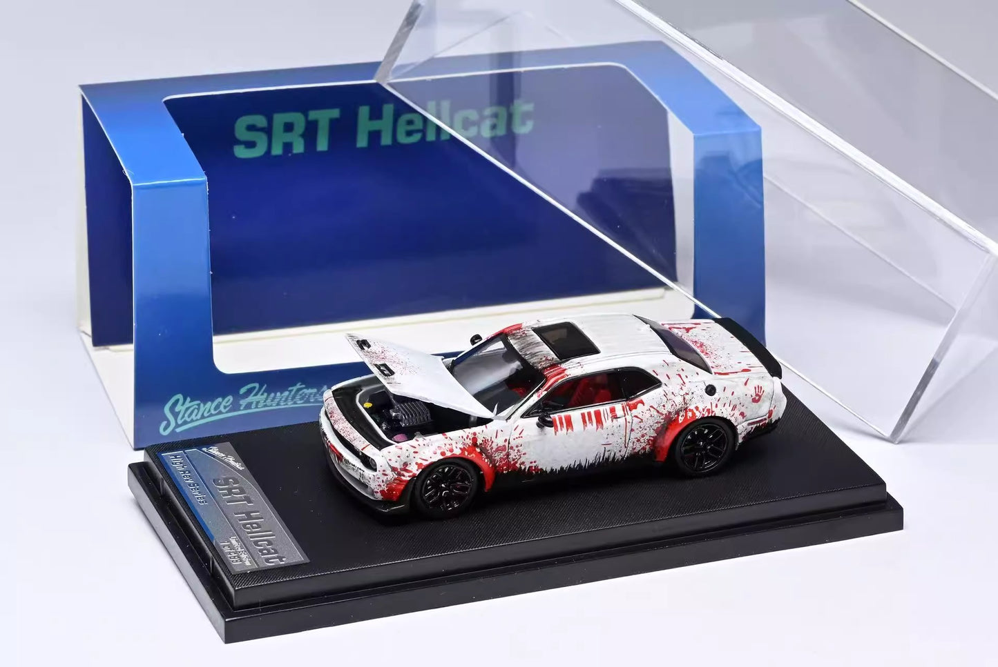 SRT Hellcat 1:64 by Stance Hunters Limited edition Dodge Challenger