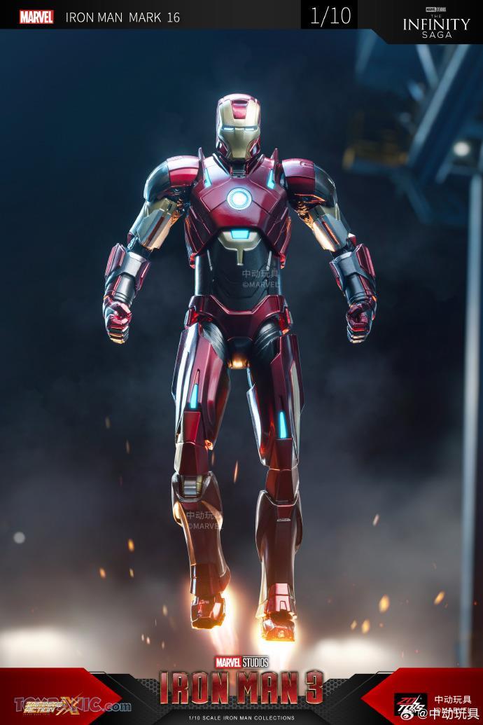Iron Man Mark 16 (Nightclub) Action Figure - Inaboxstore