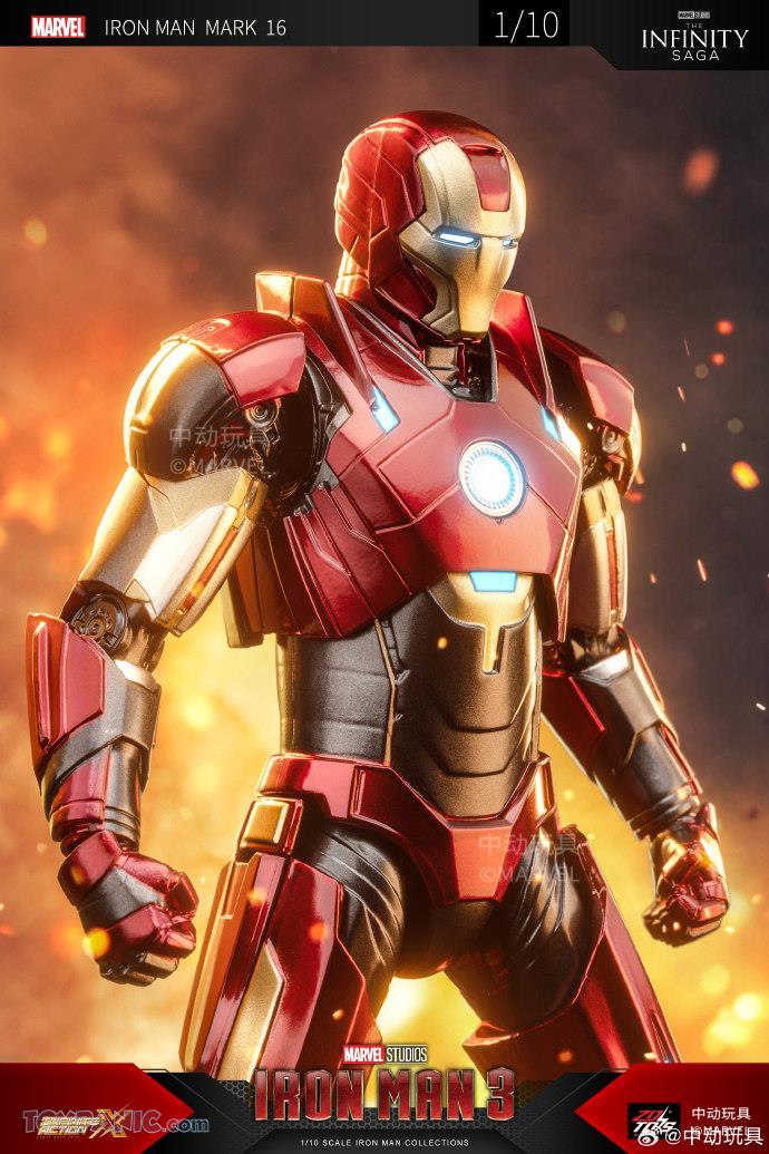 Iron Man Mark 16 (Nightclub) Action Figure - Inaboxstore