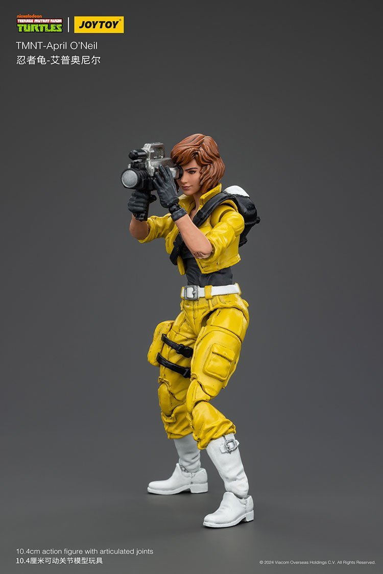 JoyToy TMNT April O’Neil 1:18 Scale Action Figure - Inaboxstore