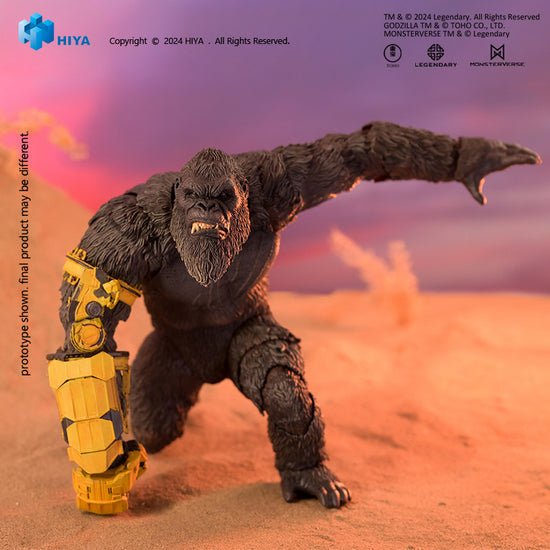 Kong B.E.A.S.T. Glove Ver - Godzilla x Kong: The New Empire - Hiya Toys EXQUISITE BASIC Series! - Inaboxstore