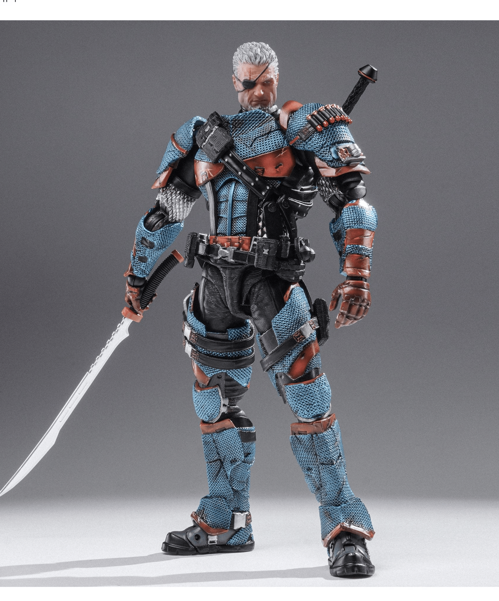 LPZZ BATMAN ARKHAM KNIGHT DEATHSTROKE 1/12 Action Figure (Pre - order) - Inaboxstore