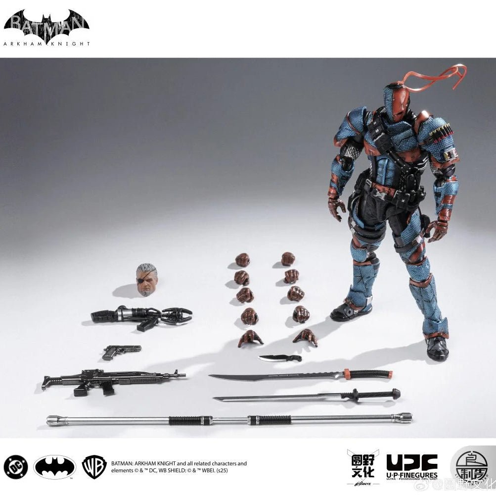 LPZZ BATMAN ARKHAM KNIGHT DEATHSTROKE 1/12 Action Figure (Pre - order) - Inaboxstore