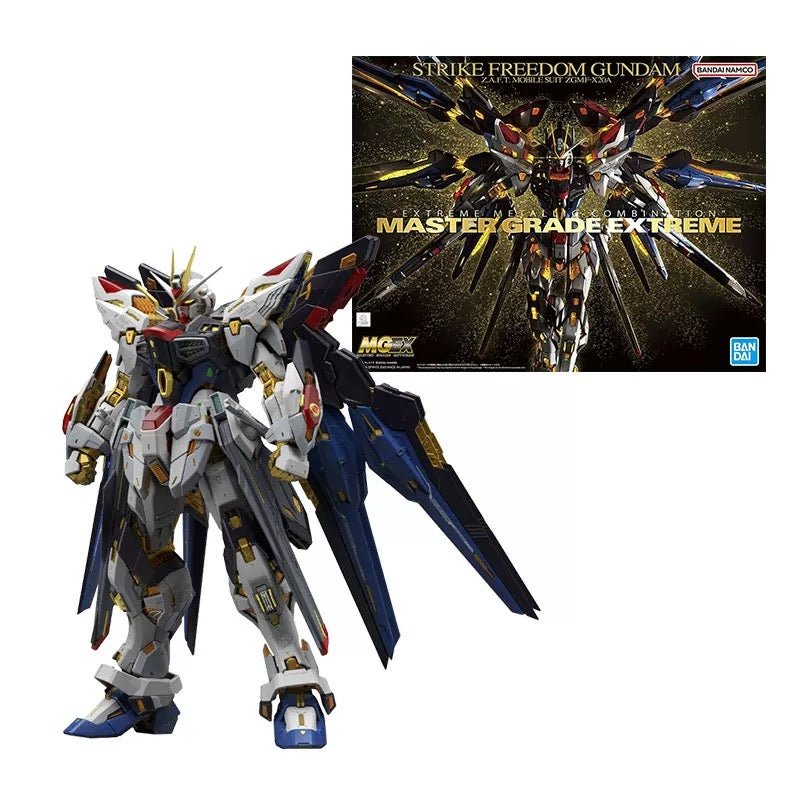 MGEX Strike Freedom Gundam 1/100 Model Kit | Bandai - Inaboxstore