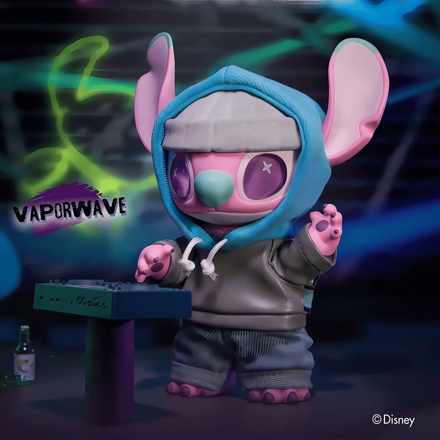 MINISO Disney Stitch GenZ Street Series - Vinyl Plush Pendant Blind Box - Inaboxstore