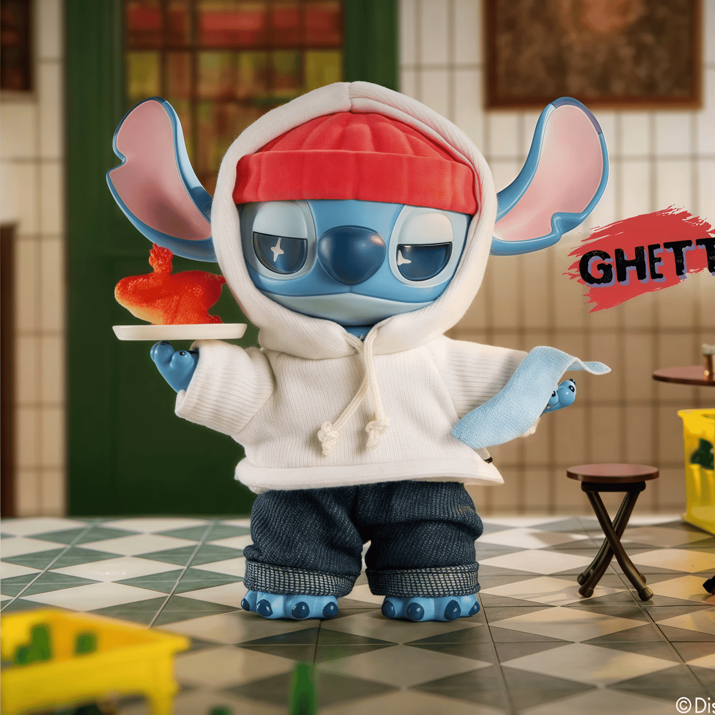 MINISO Disney Stitch GenZ Street Series - Vinyl Plush Pendant Blind Box - Inaboxstore
