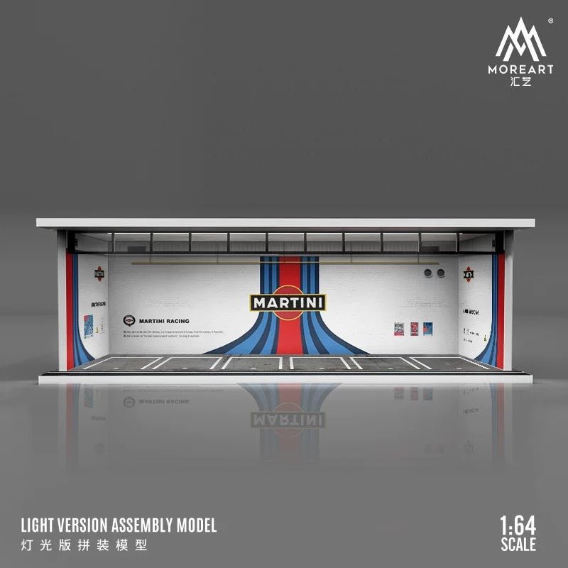MoreArt Parking Lot Series Diorama with Light - Inaboxstore