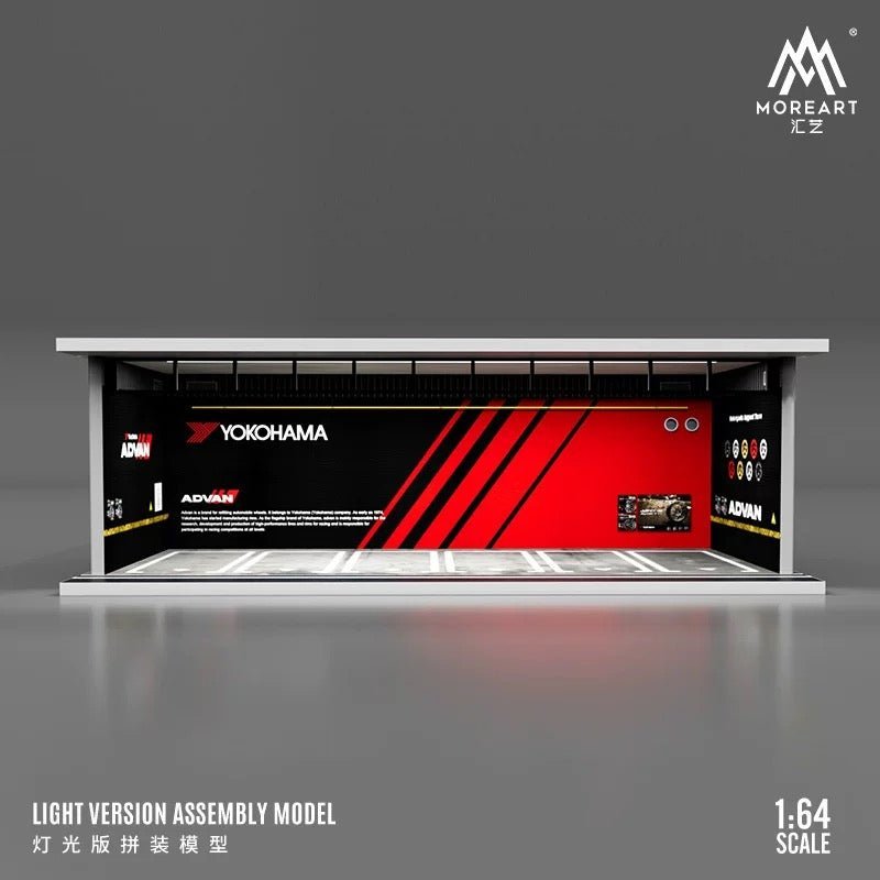 MoreArt Parking Lot Series Diorama with Light - Inaboxstore