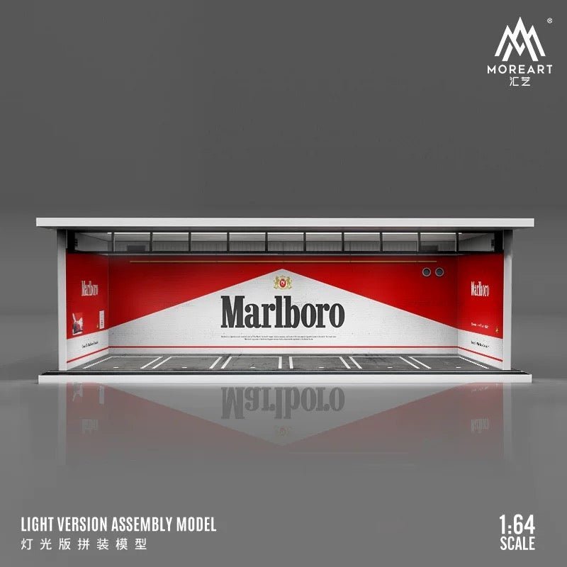 MoreArt Parking Lot Series Diorama with Light - Inaboxstore
