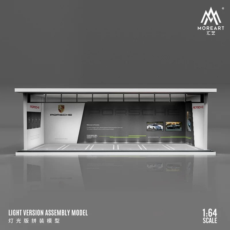 MoreArt Parking Lot Series Diorama with Light - Inaboxstore