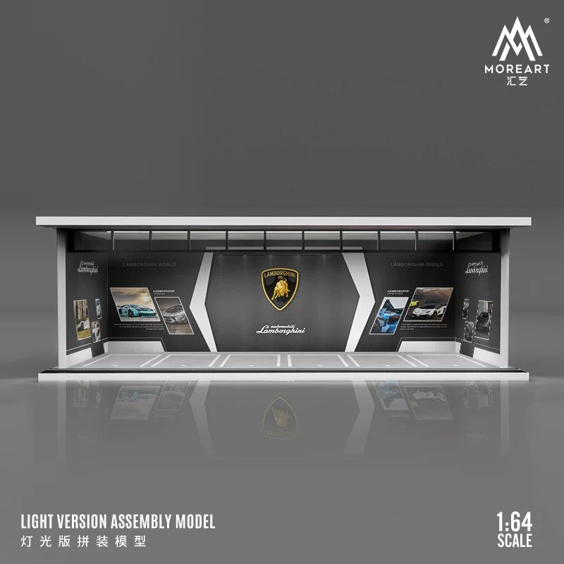 MoreArt Parking Lot Series Diorama with Light - Inaboxstore