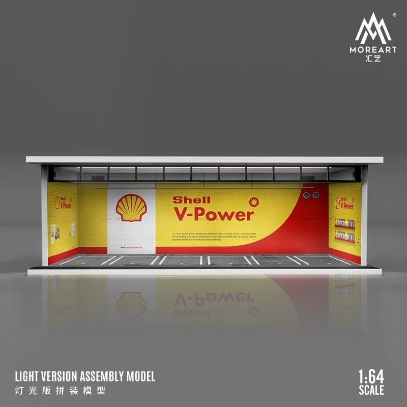 MoreArt Parking Lot Series Diorama with Light - Inaboxstore