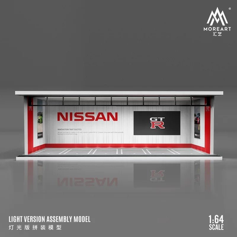 MoreArt Parking Lot Series Diorama with Light - Inaboxstore