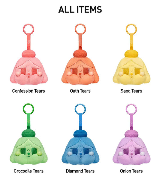 Pop Mart CRYBABY Tears Launch Project Series Plush Pendant Single Blind Box - Inaboxstore