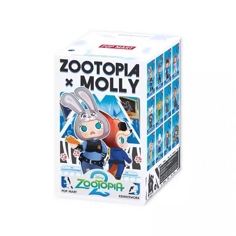 POP MART Molly Zootopia Series Blind Box - 100% Authentic