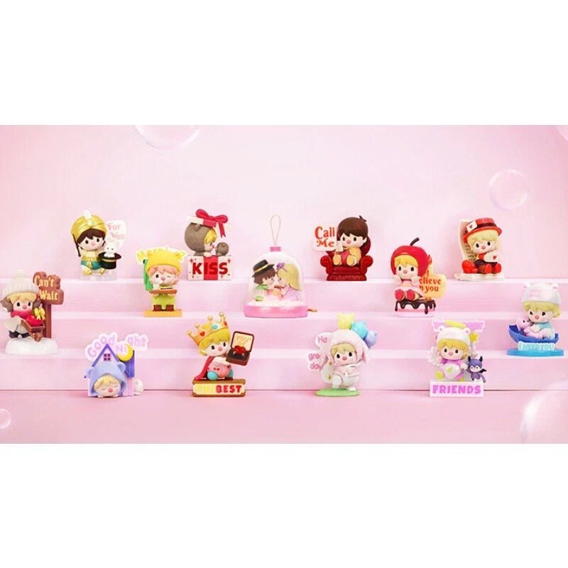 Popmart Sweet Bean The Language Of Love series Kiss Blind Box - 100% Authentic - Inaboxstore