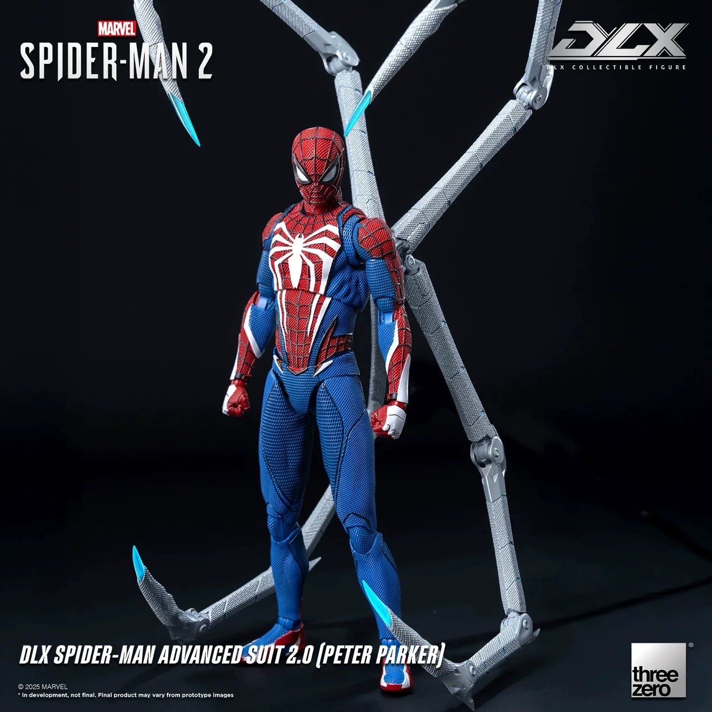 (Pre - Order) Marvel’s Spider - Man 2 DLX Spider - Man Advanced Suit 2.0 (Peter Parker) - Inaboxstore