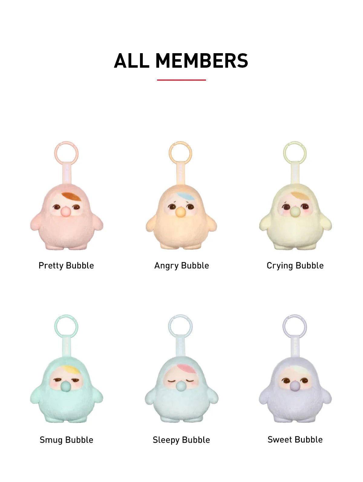 PUCKY BEANIE Bubble Up Series Plush Pendant Blind Box by Popmart - Inaboxstore