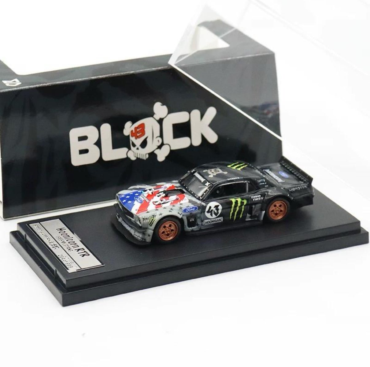 Street Warrior 1:64 Mustang Hoonicorn RTR F - 150 Alloy car model - Inaboxstore