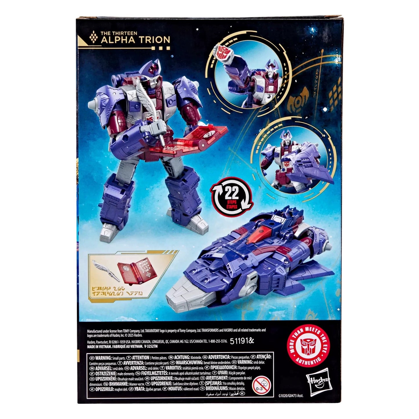 Takara Tomy Transformers Age of The Primes - The Thirteen Alpha Trion - Inaboxstore