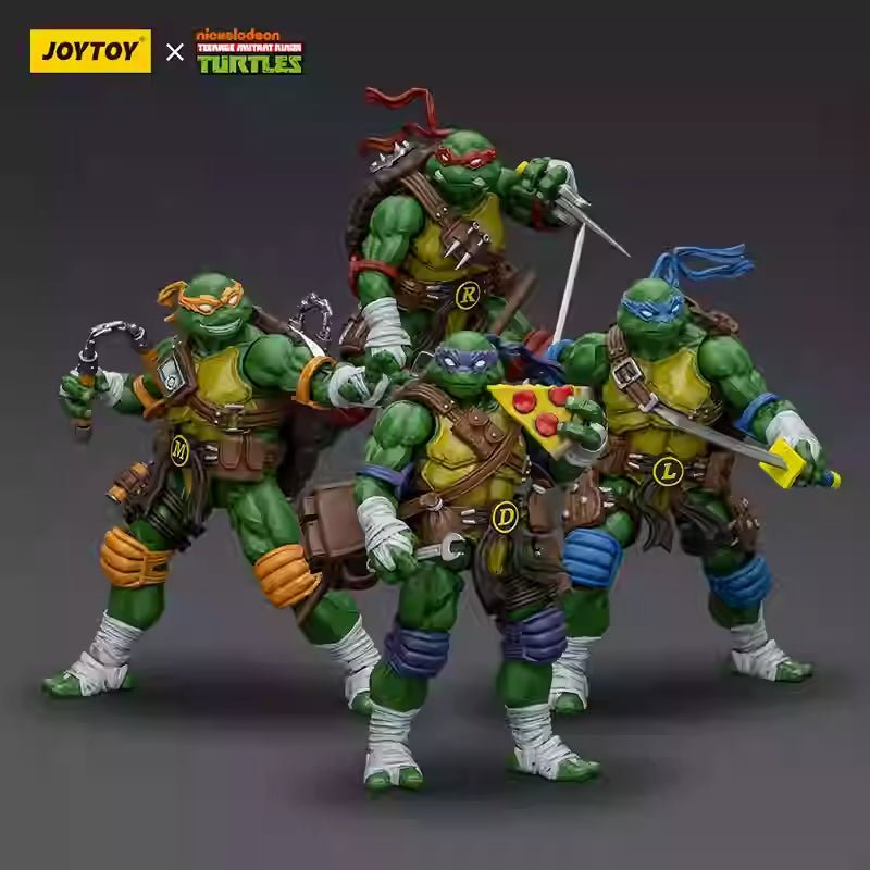 TEENAGE MUTANT NINJA TURTLES - 1/18 SCALE ACTION FIGURE BY JOYTOY - Inaboxstore