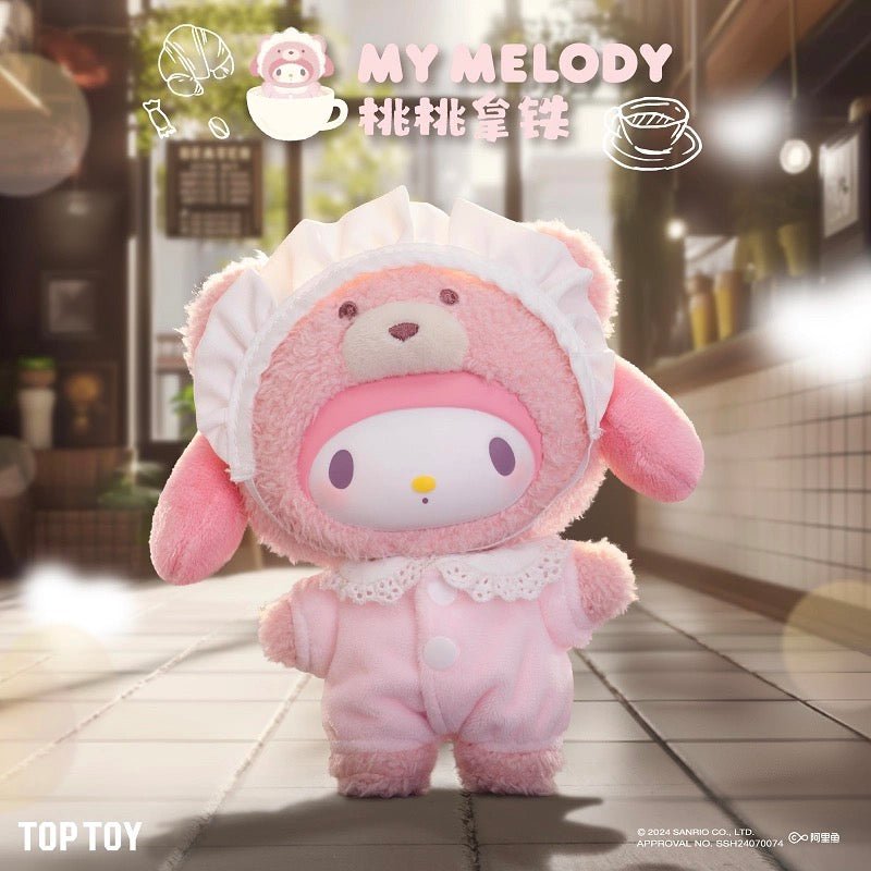 Top Toy Sanrio Latte Baby Series Vinyl Plush Blind Box - Inaboxstore
