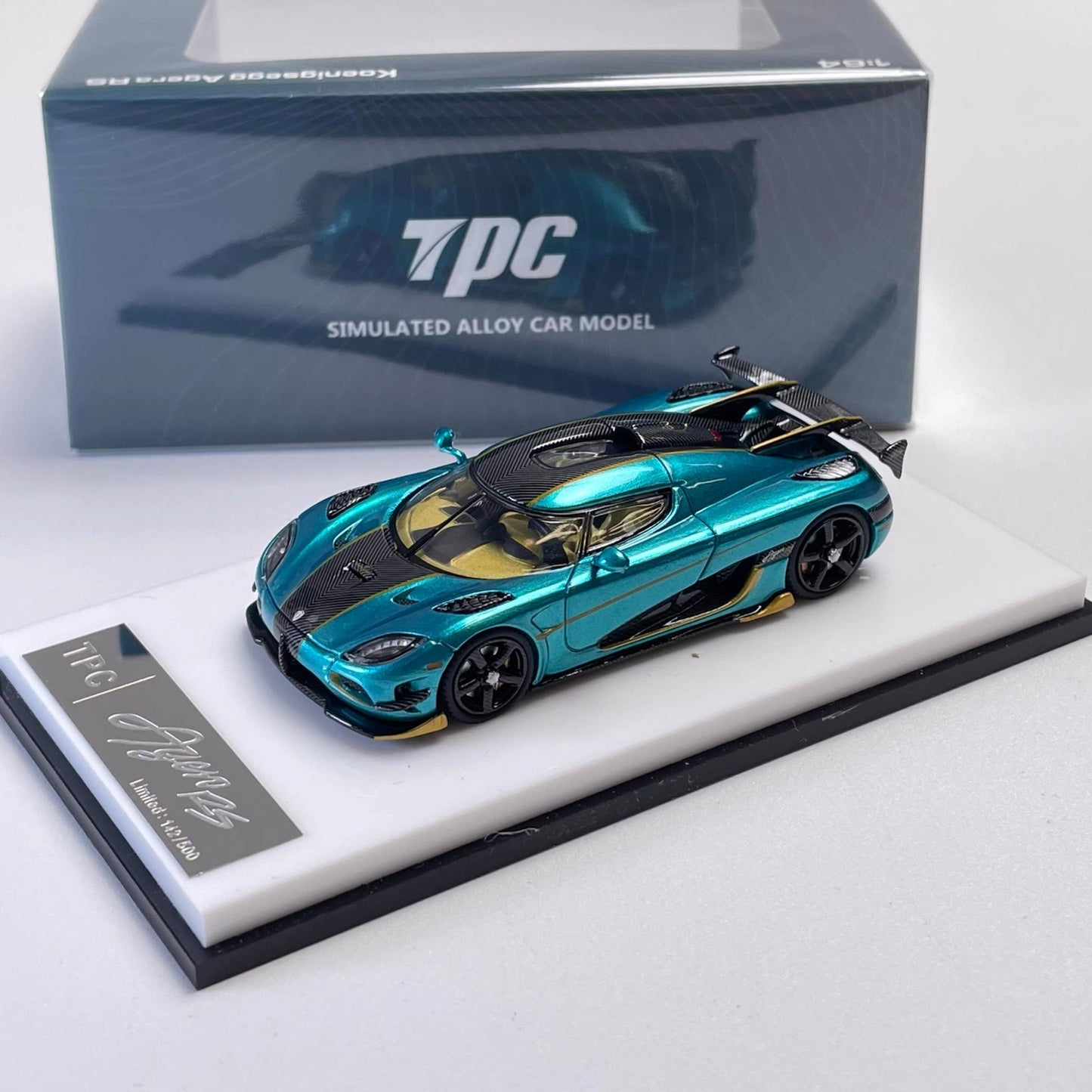 TPC Koenigsegg Agera RS 1:64 Alloy Car Model - Inaboxstore