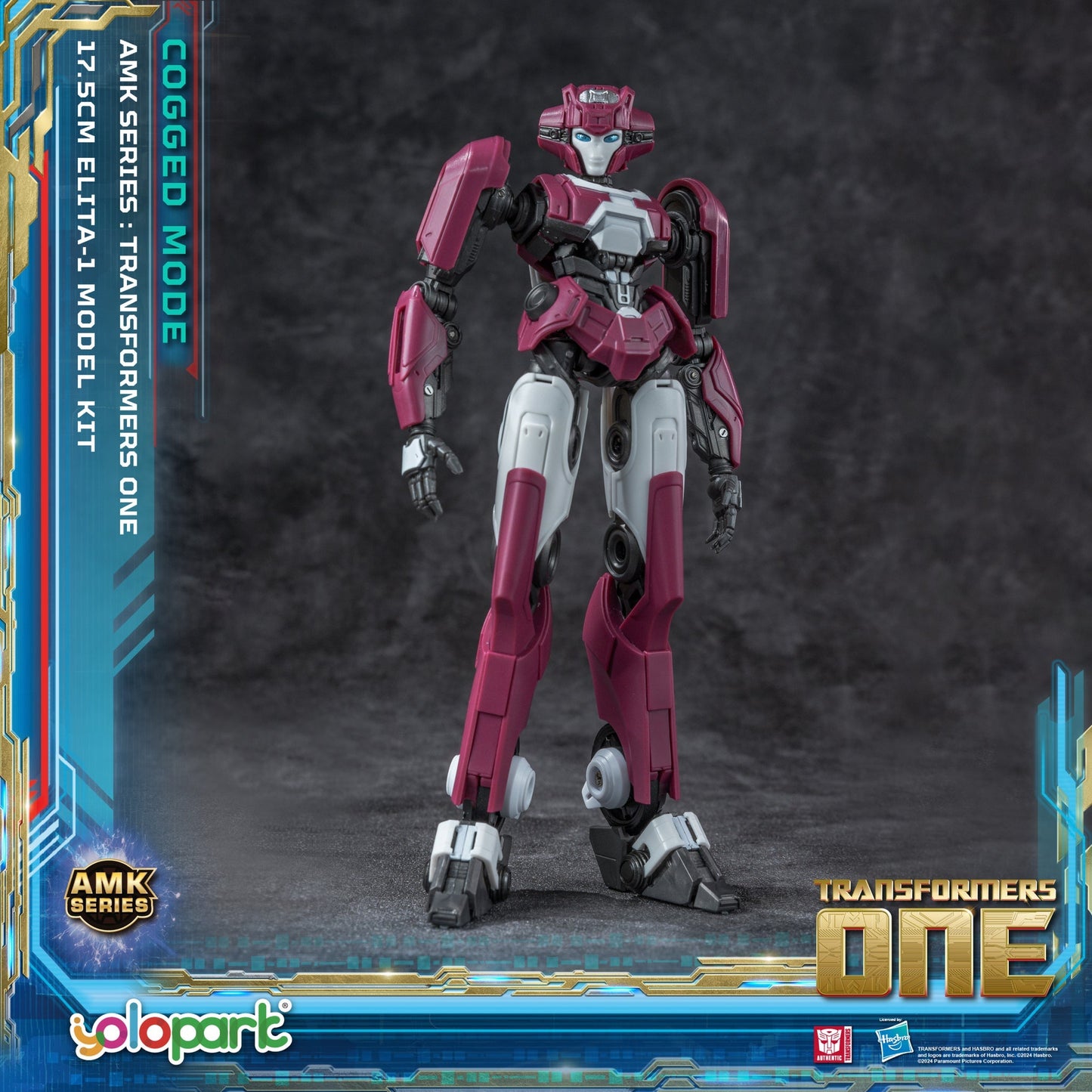TRANSFORMERS ONE AMK Series (Cogged Mode) ELITA-1 Model Kit - Inaboxstore