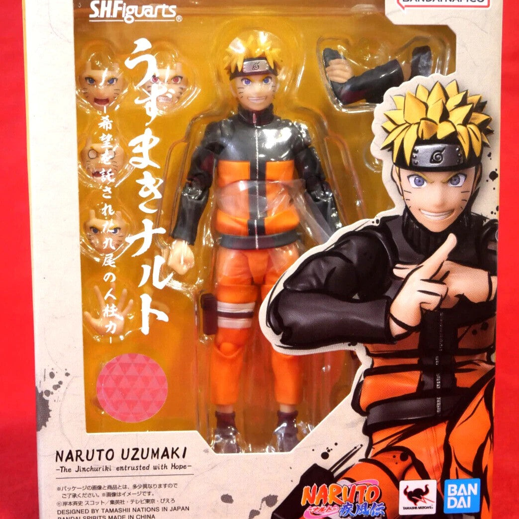 Naruto Uzumaki The Jinchuriki Entrusted with Hope S.H.Figuarts Action