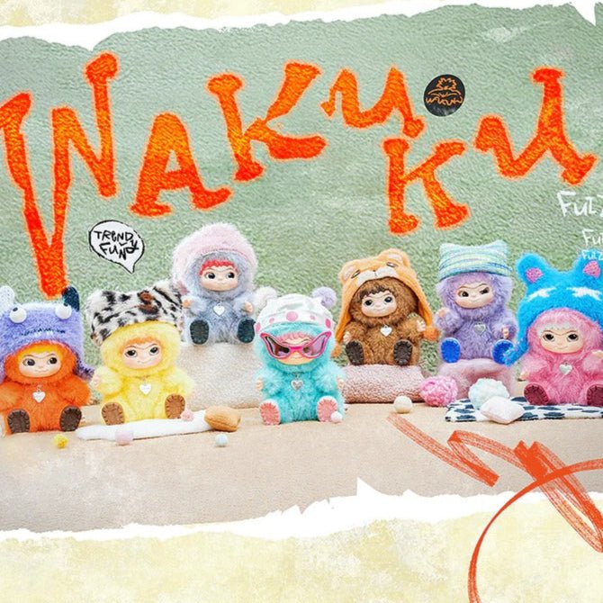 WAKUKU Fuzzy Trendy Fun Party Series Plush Blind Box - Inaboxstore