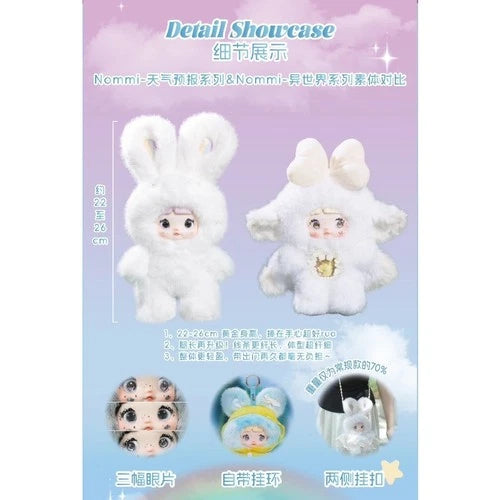 Nommi Weather Forecast Series Plush Dolls, Blind Box (PRE-ORDER)