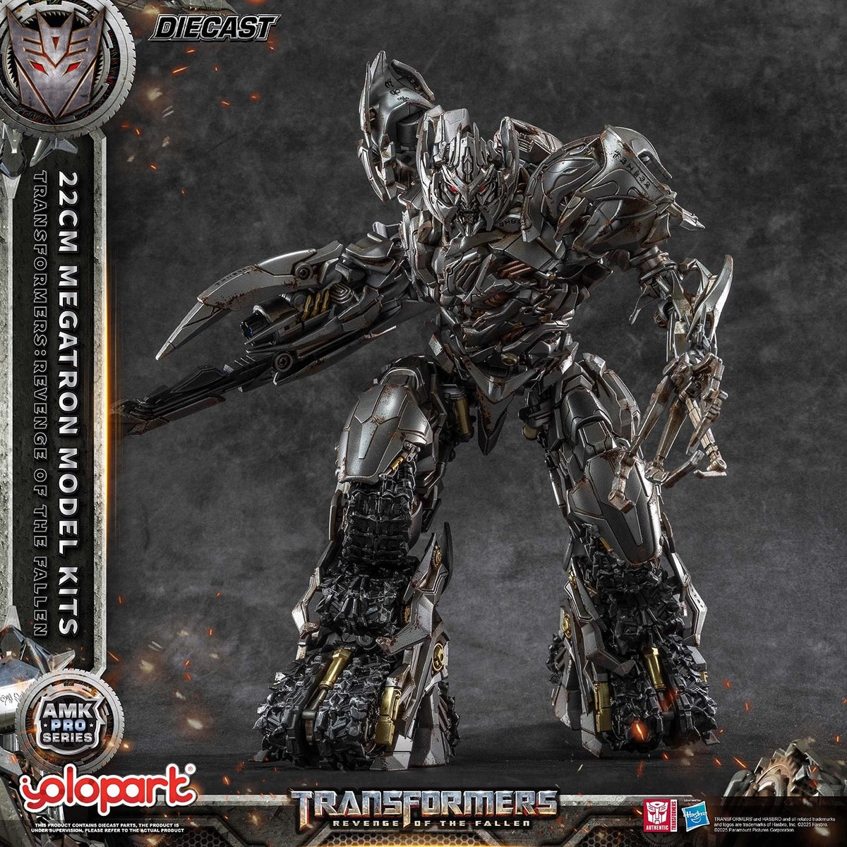 Yolopark - Revenge of the Fallen Megatron AMK PRO Series Model Kit - Inaboxstore