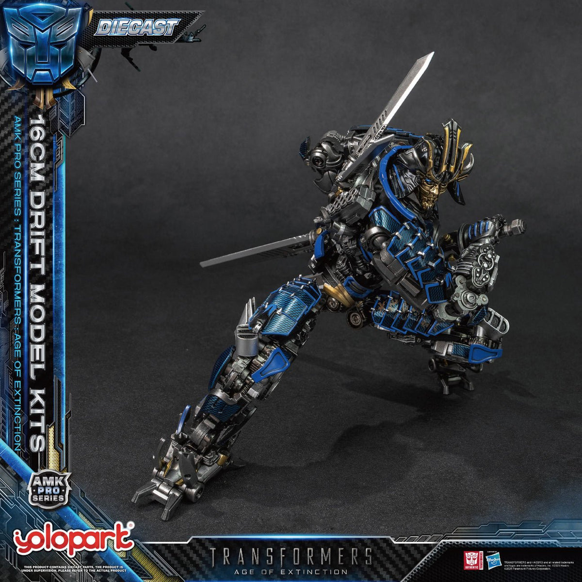 Yolopark - TRANSFORMERS AGE OF EXTINCTION: AMK Pro Series DRIFT Model Kit - Inaboxstore