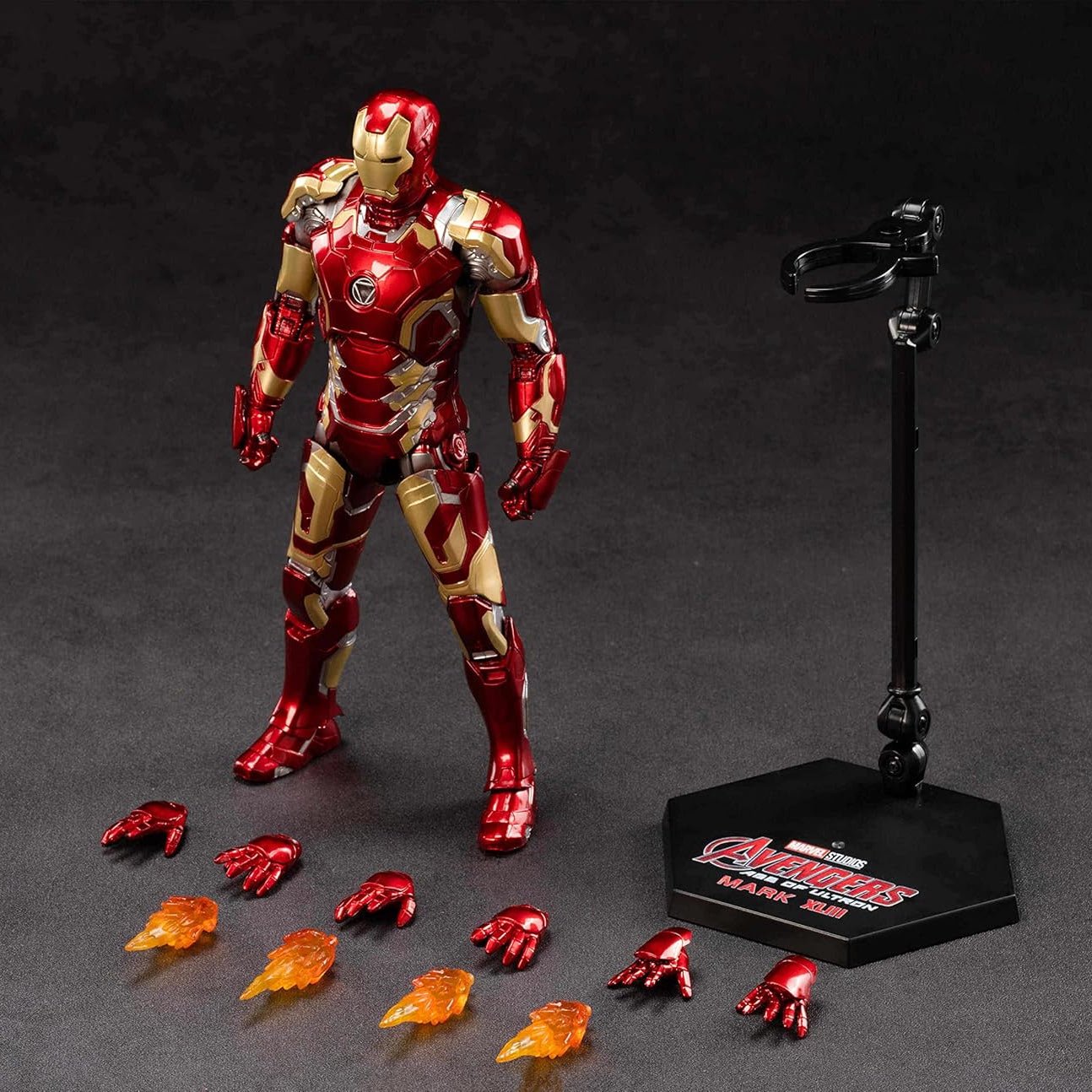 ZD Toys Avengers: Age Of Ultron: Iron Man Mark XLIII (43) Action Figure ( No Light Up Function ) - Inaboxstore