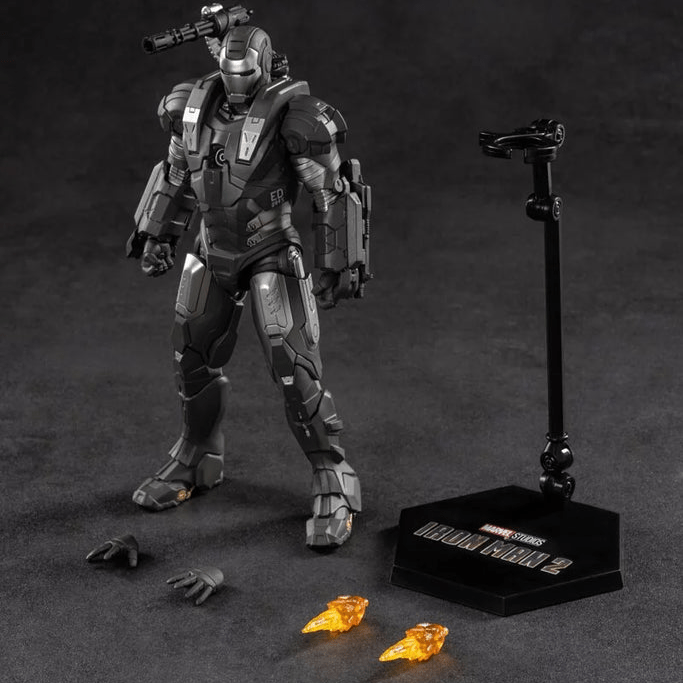 ZD Toys Ironman 2 War Machine Mark 1 1/10 Scale Figure NON LED - Inaboxstore