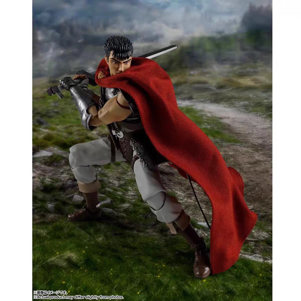 SHF S.H.Figuarts Guts – Band of the Hawk (Berserk) 1/12 Action Figure - 100% Authentic