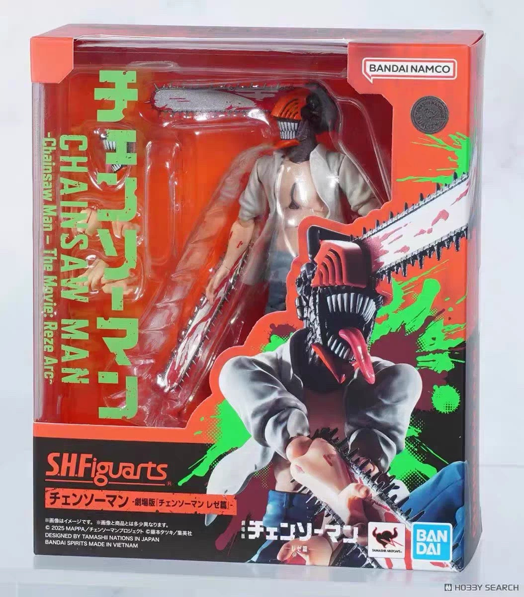 SHF S.H.Figuarts Chainsaw Man – The Movie: Reze Arc (Denji) 1/12 Action Figure - 100% Authentic
