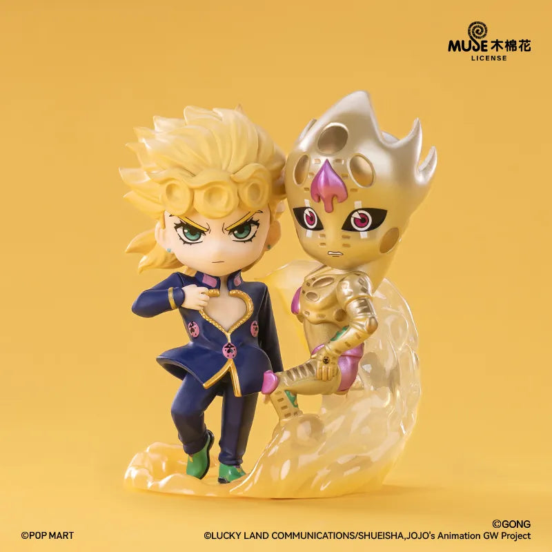POP MART x GONG JoJo's Bizarre Adventure Golden Wind Series Blind Box Figures 100% Authentic