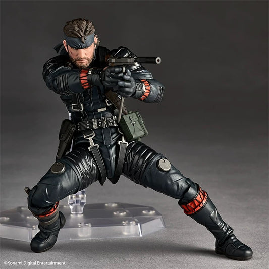 (Pre-Order) Kaiyodo Revoltech Naked Snake Metal Gear Solid Ver. Action Figure (Bonus included)