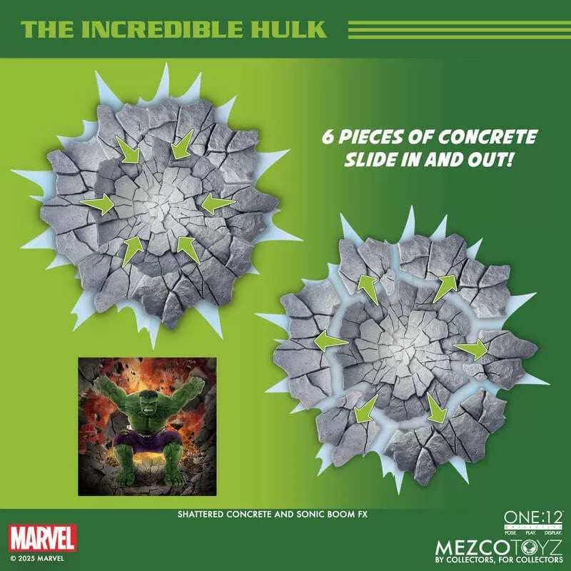 Mezco ONE:12 The Incredible HULK - Action Figure (Pre-order)