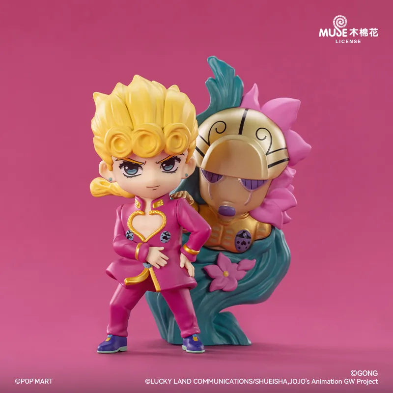POP MART x GONG JoJo's Bizarre Adventure Golden Wind Series Blind Box Figures 100% Authentic