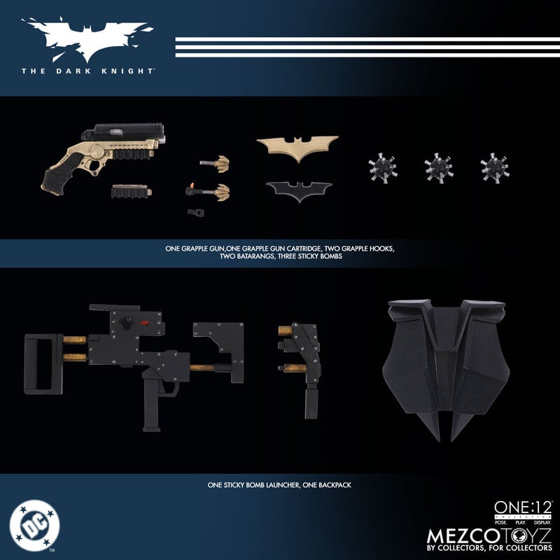 Mezco ONE:12 Collective The Dark Knight - BATMAN Action Figure (Pre-order)