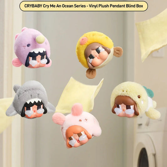 CRYBABY Cry Me An Ocean Series - Vinyl Plush Pendant Blind Box 100% Authentic